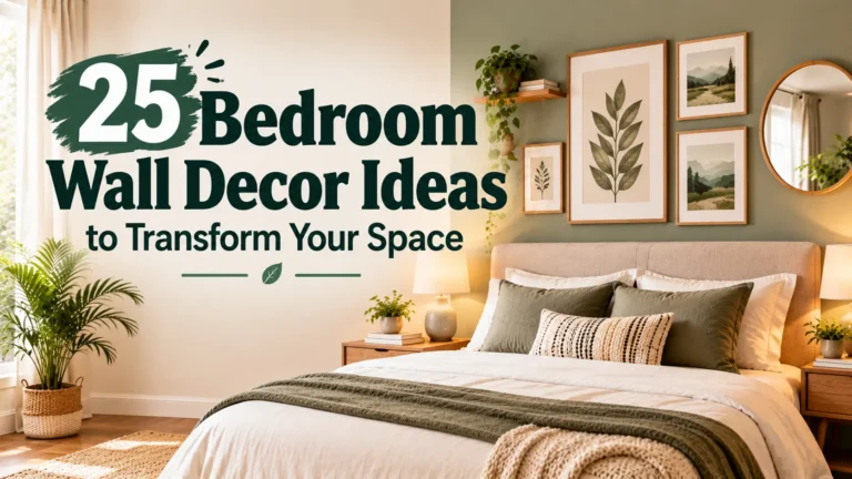 25 Bedroom Wall Decor Ideas to Transform Your Space