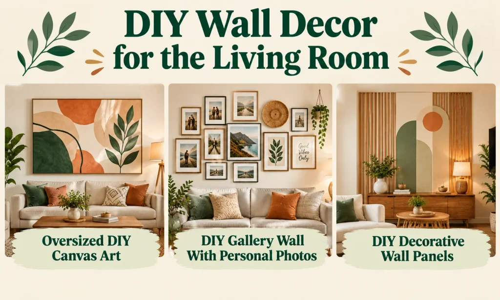 DIY Wall Decor for the Living Room