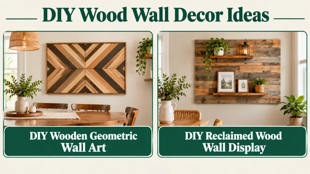 DIY Wood Wall Decor Ideas