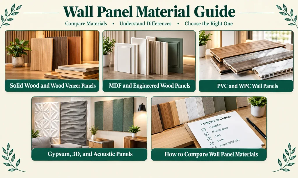 Decorative Wall Panel Materials Which Should You Choose