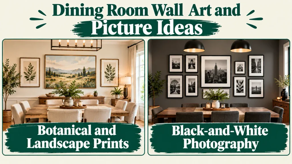 Dining Room Wall Art and Picture Ideas