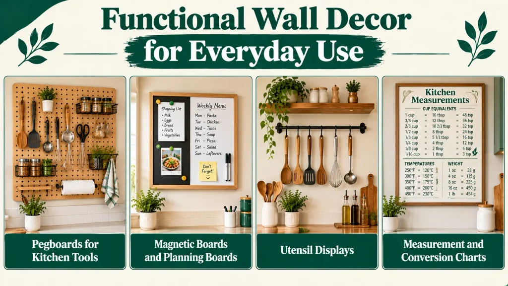 Functional Wall Decor for Everyday Use