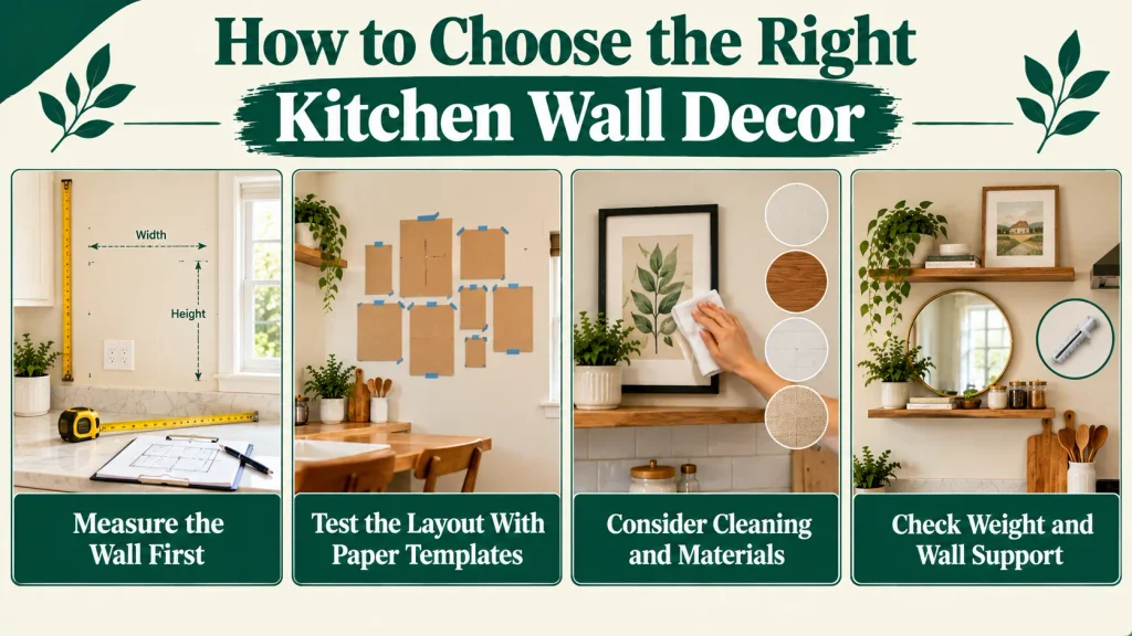 How to Choose the Right Kitchen Wall Decor