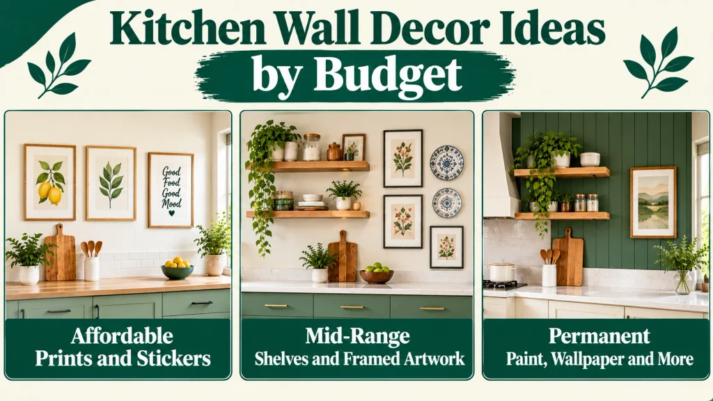 Kitchen Wall Decor Ideas by Budget