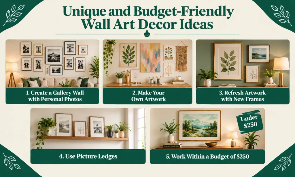 Unique and Budget-Friendly Wall Art Decor Ideas