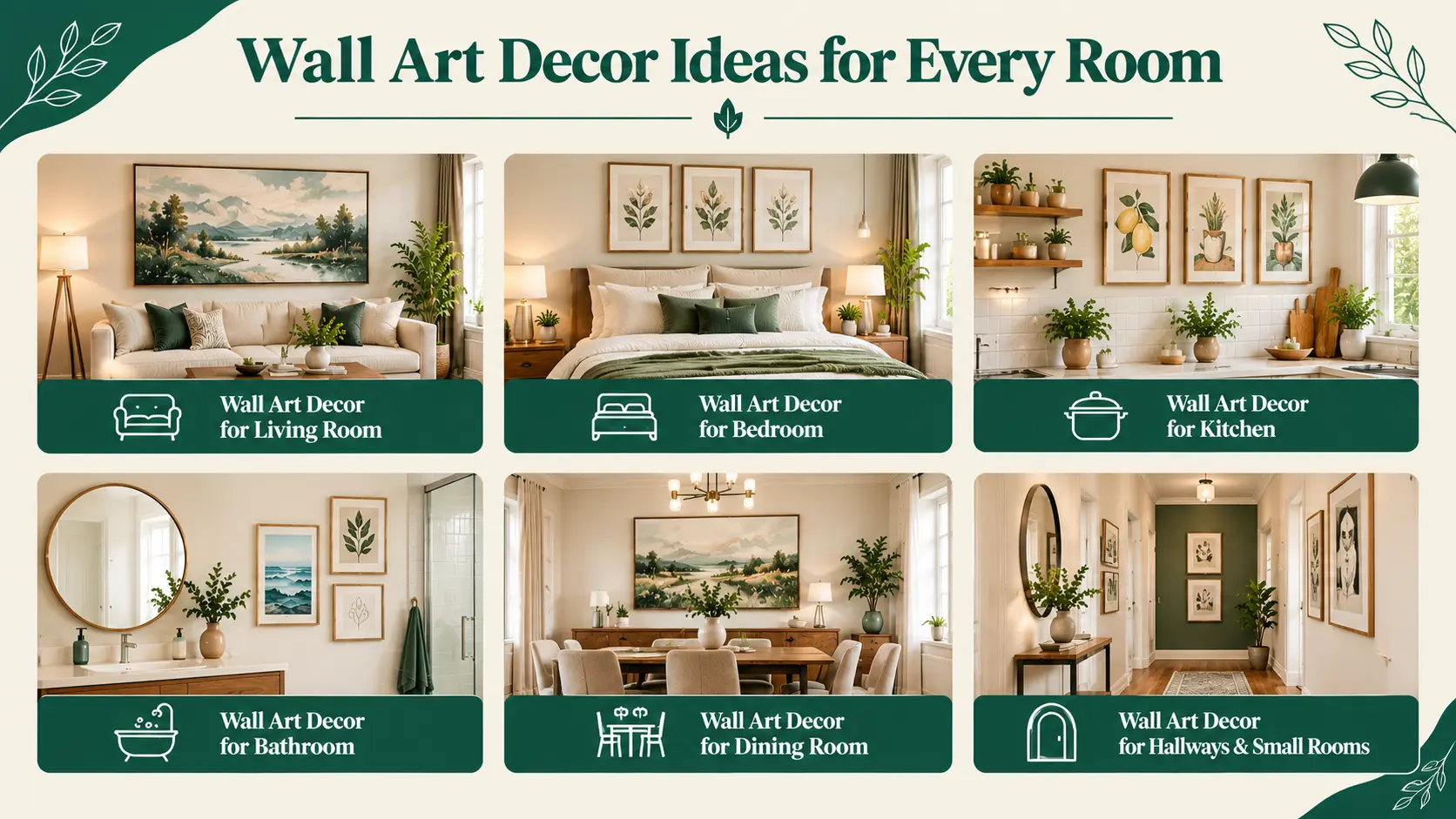 Wall Art Decor Ideas for Every Room