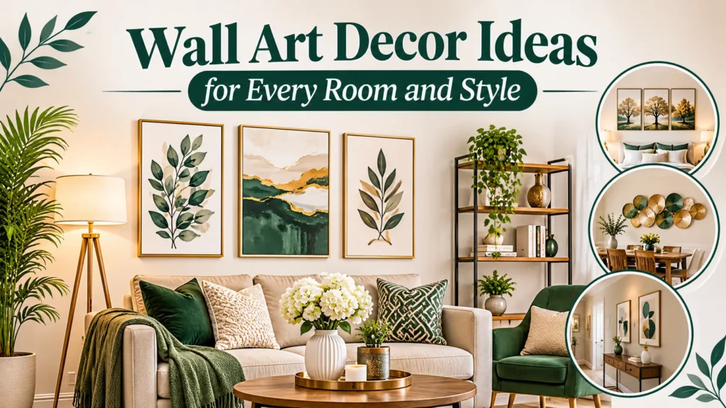 Wall Art Decor Ideas for Every Room and Style