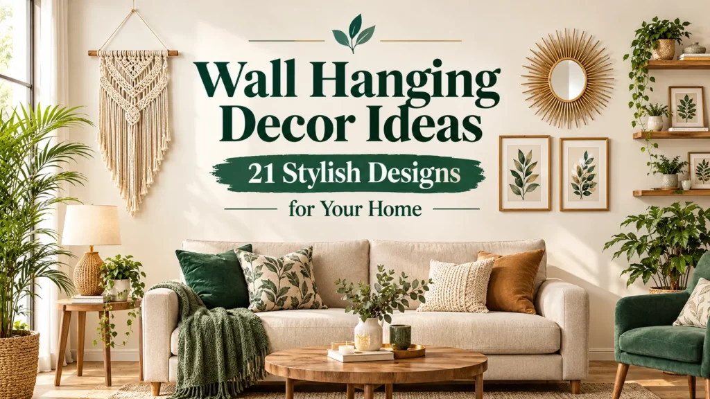 Wall Hanging Decor Ideas 21 Stylish Designs for Your Home