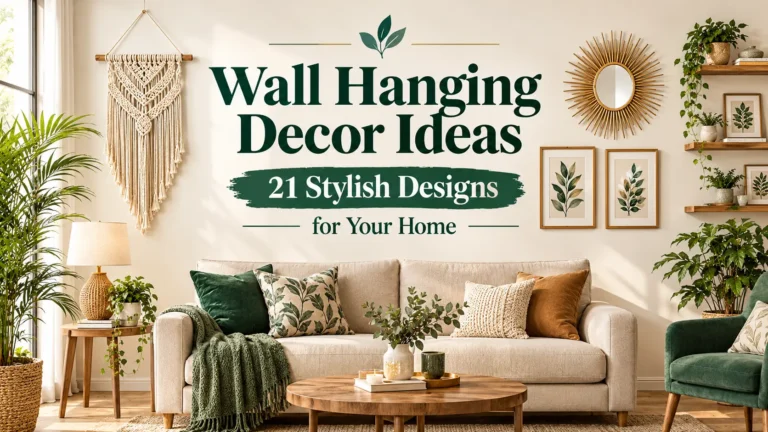 Wall Hanging Decor Ideas 21 Stylish Designs for Your Home