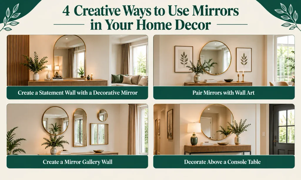 Wall Mirror Decor Ideas for Every Home