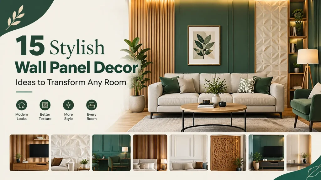 Wall Panel Decor 15 Stylish Ideas to Transform Any Room