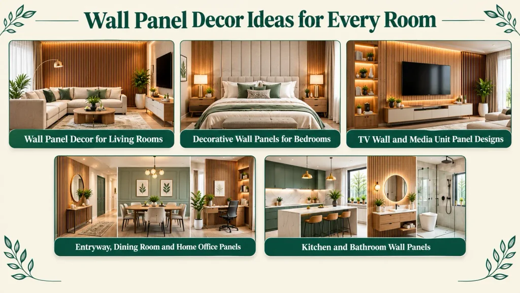 Wall Panel Decor Ideas for Every Room