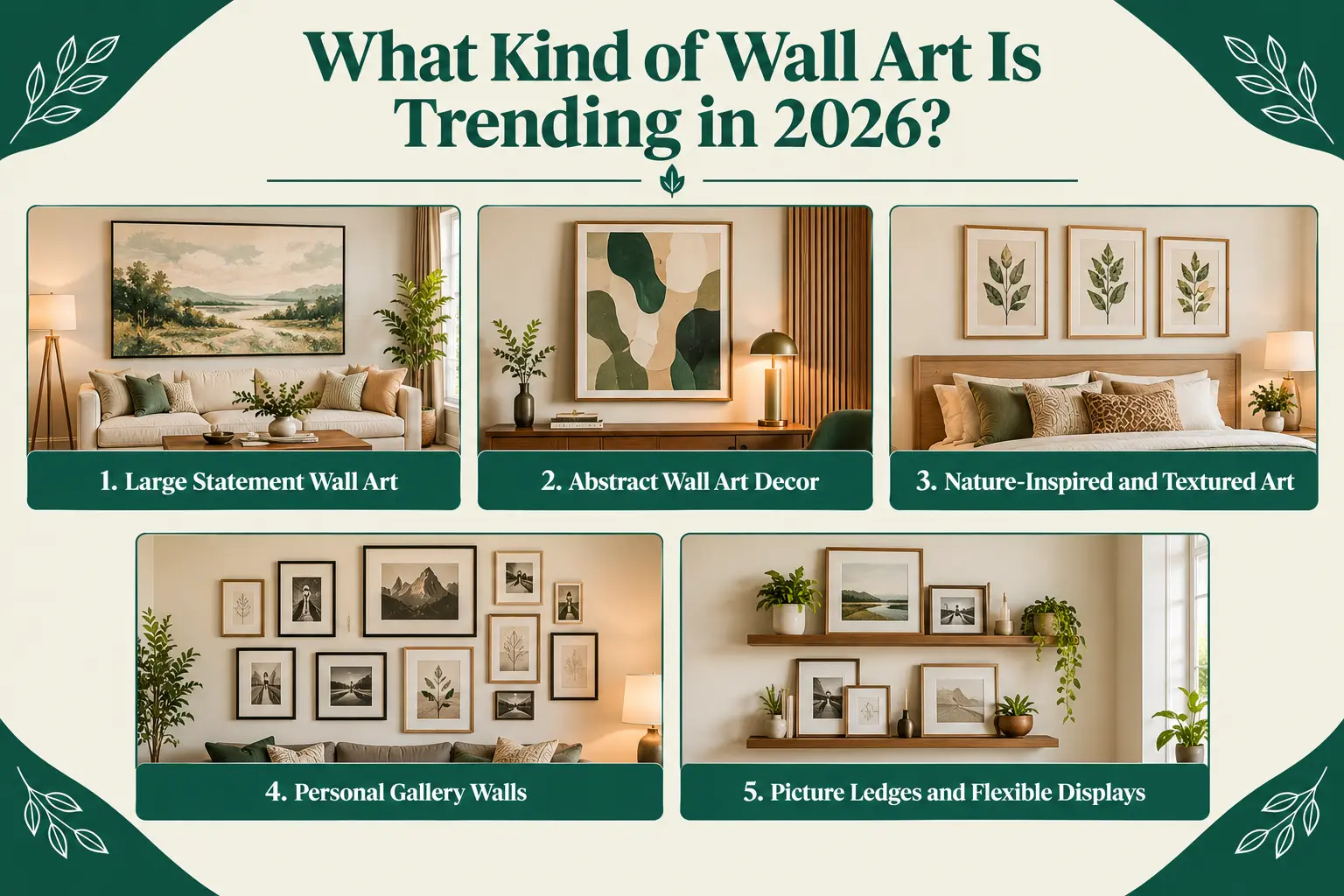 What Kind of Wall Art Is Trending in 2026