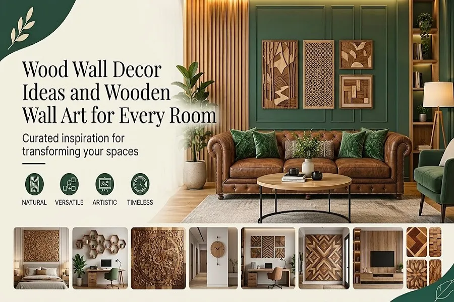 Wood Wall Decor Ideas and Wooden Wall Art for Every Room